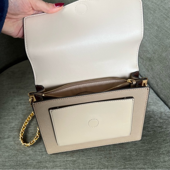 Tory Burch Robinson Convertible Color Block Bag - Picture 5 of 11